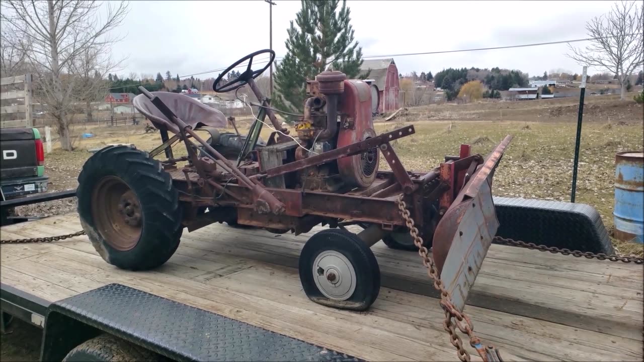 Graham Family Farm: Our Homemade Tractor Is Home