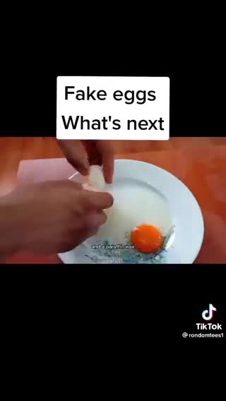 Truth Dog News.. Watch your fake eggs alert