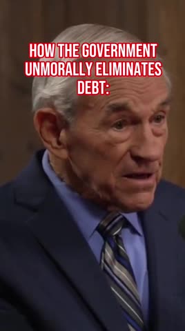 Printing money is a hidden tax - Inflation - Shrink Government Inflation