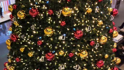 Italia Porta di Roma in Christmas.