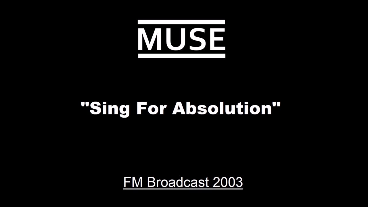 Muse - Sing for Absolution (Live in Helsinki, Finland 2003) FM Broadcast