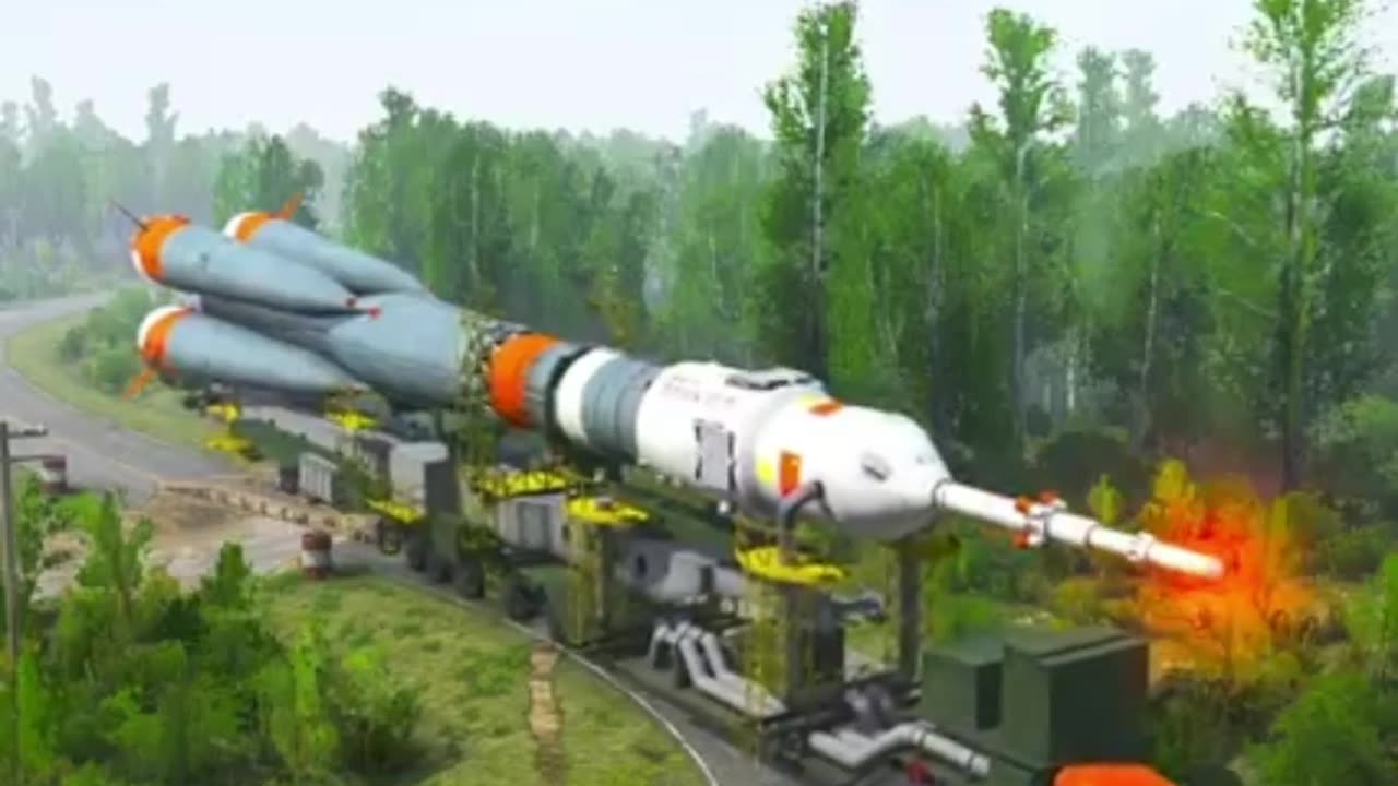 World Biggest Rocket 🚀 Transport On Truck's Dangerous Road.
