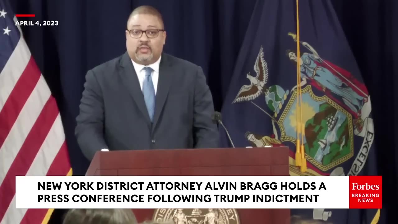 Alvin Bragg Asked Point Blank Why Additional Crimes Weren't Charged In Trump Case