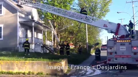 Incendie 124e rue