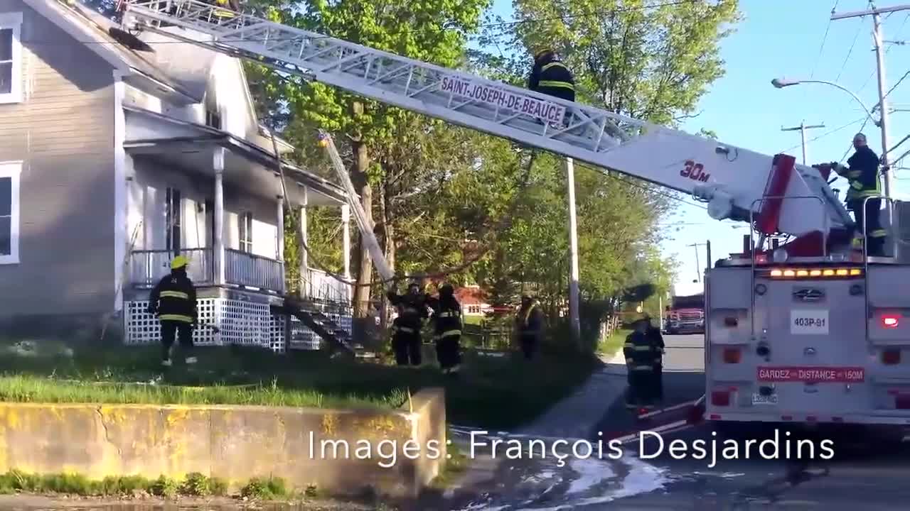 Incendie 124e rue