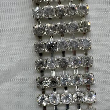 Austrian Crystal Necklace. Made with Austrian Crystal. Antique Looking. Party