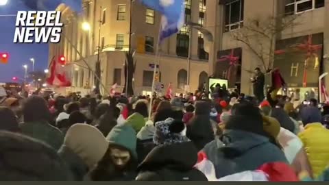 "I will NOT F*CKING leave!" Freedom Convoy 2022 in Ottawa