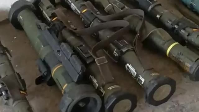 Syria claiming US and Spanish made weapons coming to Syria from Ukraine