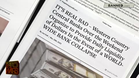 Alex Jones Central Banks Are Preparing For The World Wide Bank Collapse - 3/20/23