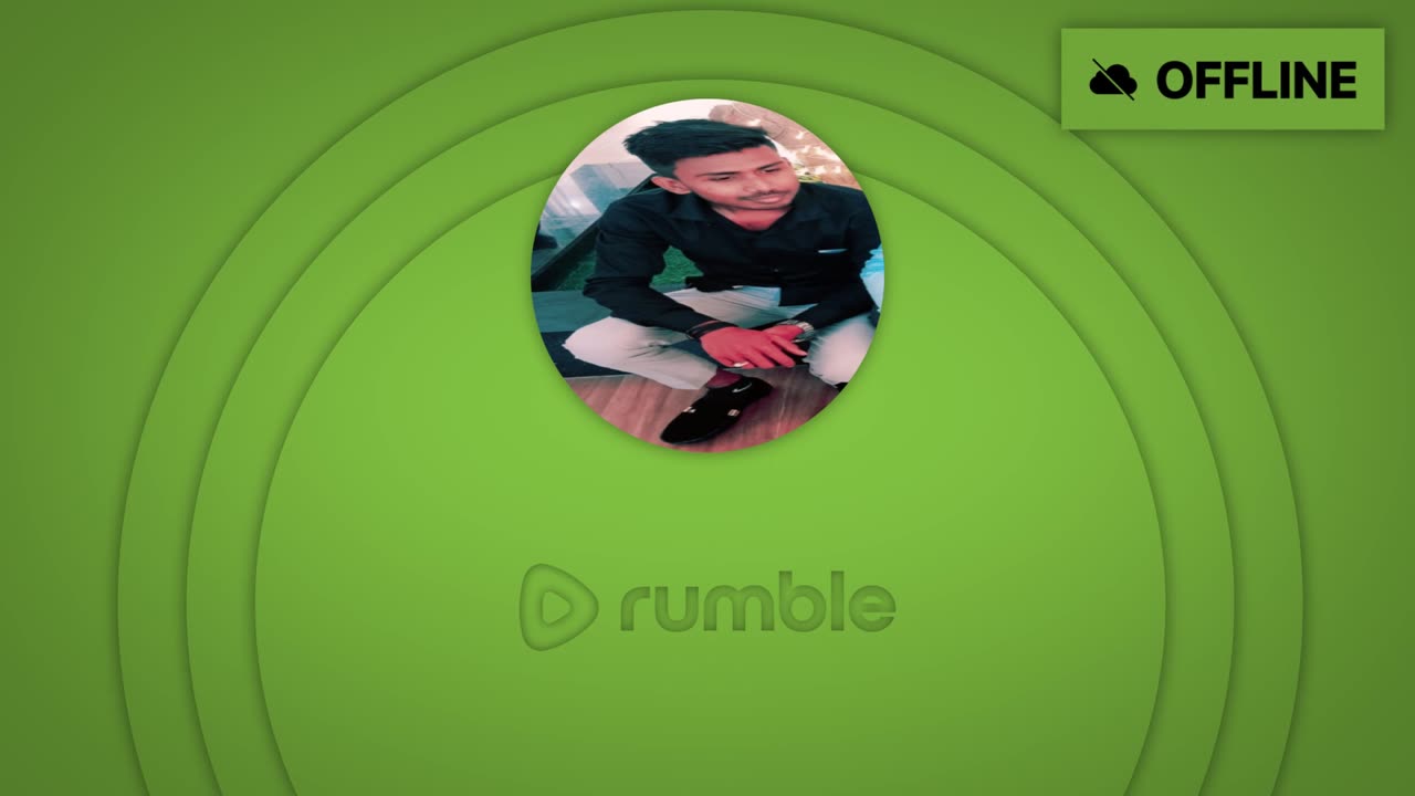 First live stream on rumble