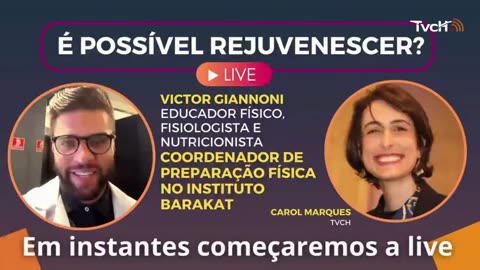 É possível REJUVENESCER? Com Victor Giannoni, do Instituto Barakat - TVCH