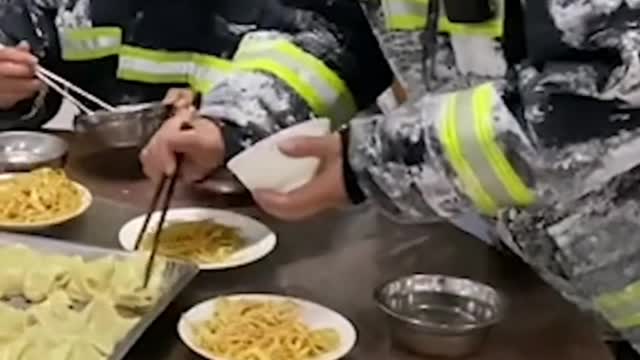 Salute, Chinese firefighters