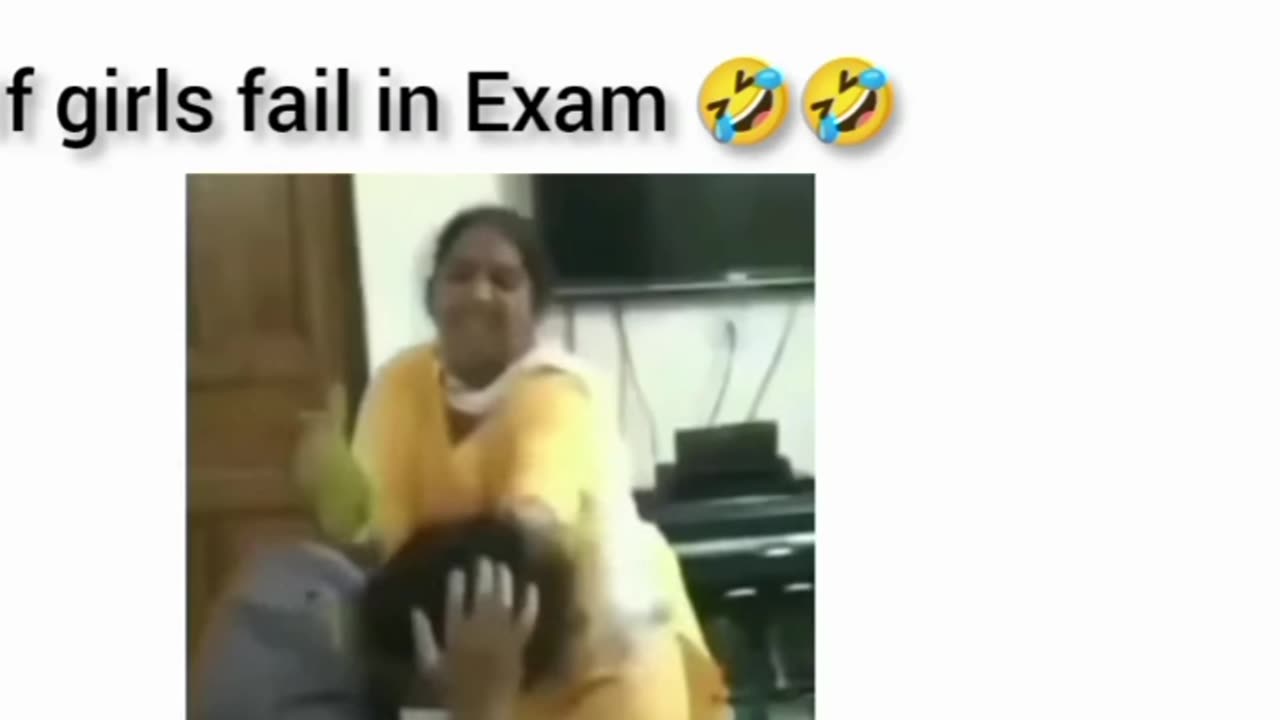 When Indian girl fail in exam