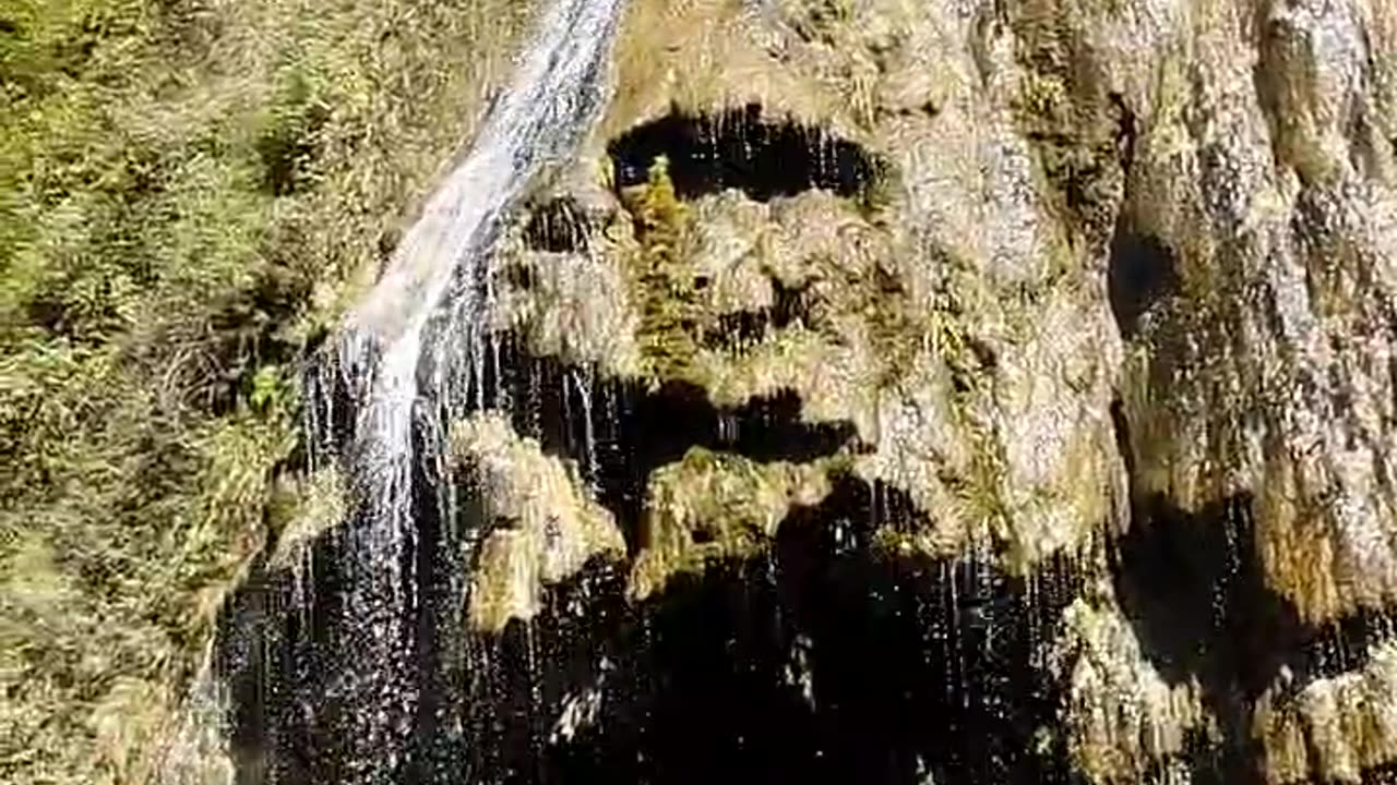 Umbrella waterfall