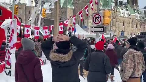 Part 2 Ottawa Freedom Convoy, Calm before the Storm, last few minutes before the chaos begins