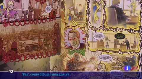 'PAZ', un CÓMIC solidario para ayudar a los REFUGIADOS de la guerra en UCRANIA