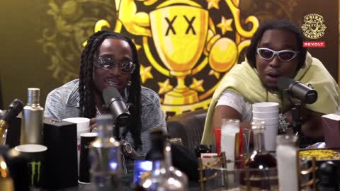 TAKEOFF say some SPOOKY STUFF on DRINK CHAMPS
