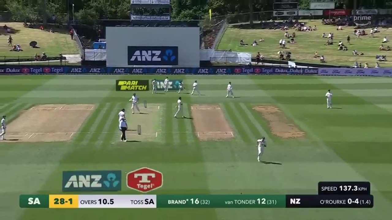 NZ vs SA 2nd Test 2024 -Day 1 Highlights