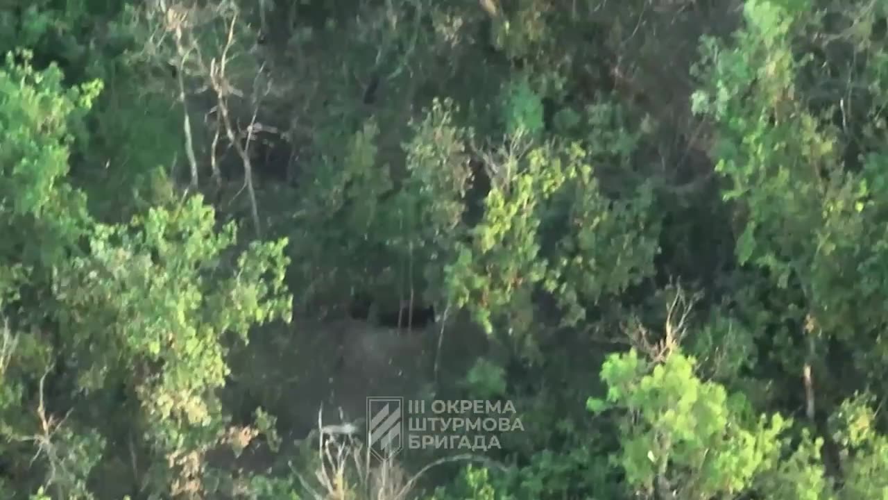 And this is the part of the fight on the south of Bakhmut near Andriivka and Kurdymivka.