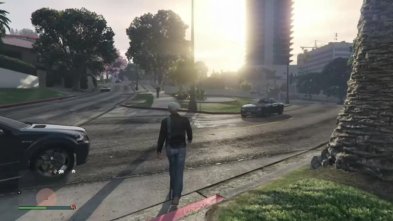 GTA V - A 3 Star Wanted Level Morning Stroll That Doesnt End Well