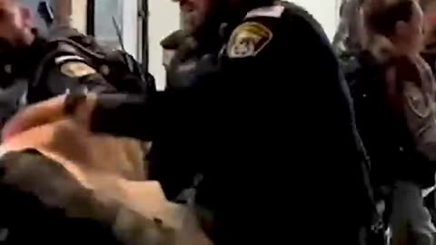 Settlers storm Al-Aqsa Mosque with protection from Israeli forces who assault Palestinian residents