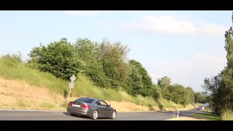 Drift session with a BMW e92 330d