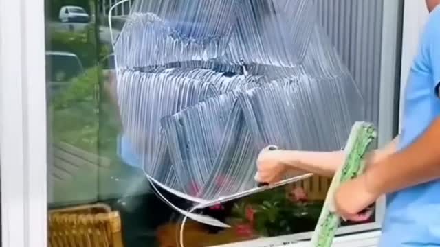 Satisfying Job! 💯🧼 #satisfying #satisfyingsounds #oddlysatisfying #windowcleaning #shorts