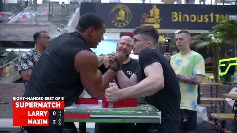 19 Year Old Giant Slayer - Arm Wrestling - Akimbo69