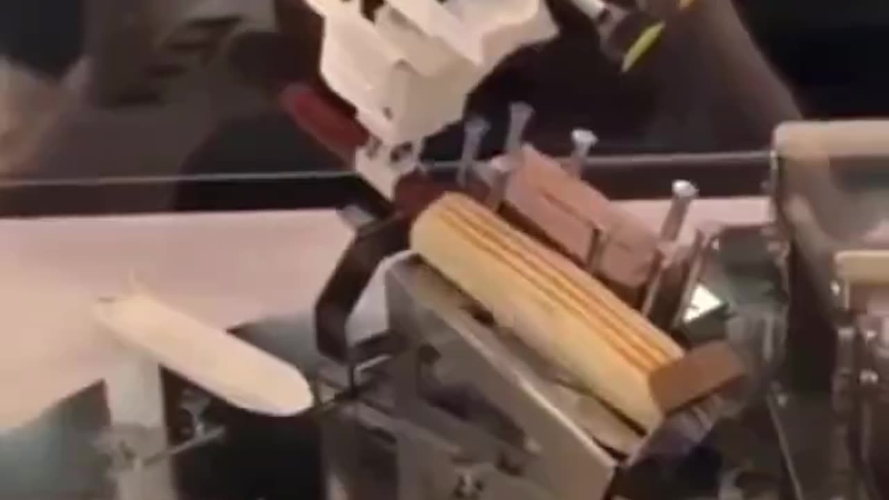 Probably the first time he made a hot dog for a human