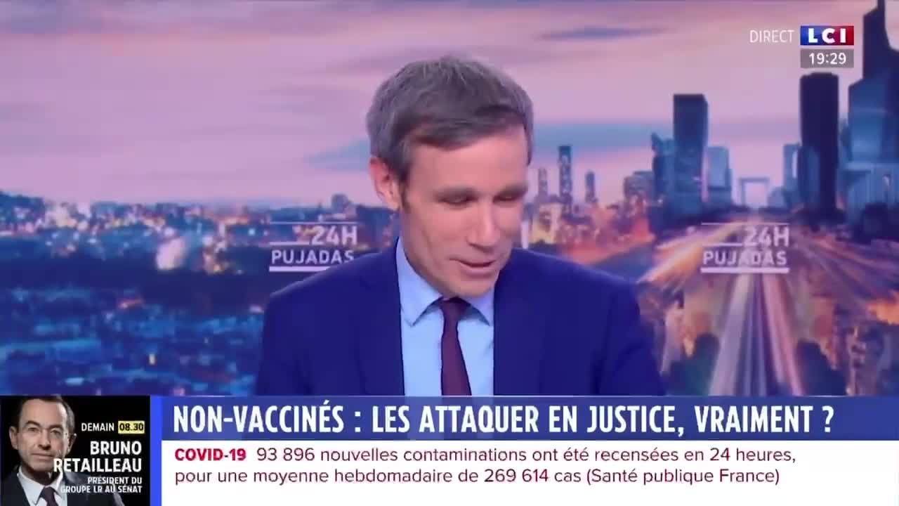 David Pujadas: Blachier lance un pique au Dr Marty covid 19 plandémie coronavirus