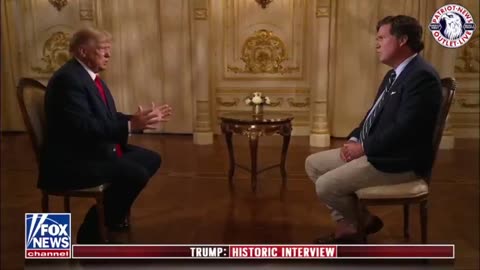 Donald J Trump with Tucker Carlson