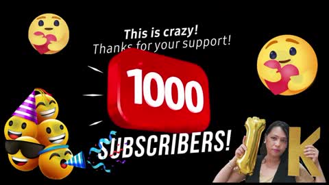 CONGRATULATIONS HAPPY 1000