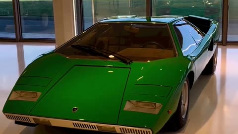 Space age 1971 Lamborghini !!