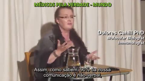 ⚠️Dra. Dolores Cahill - USO MÁSCARA - Consequências biológicas e psicológicas⚠️