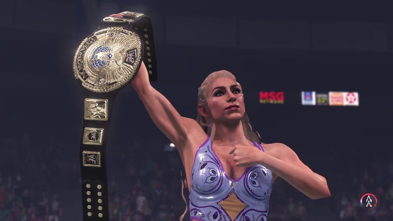 WWE 2k23 MODS_ Charlotte Flair vs British Bulldog feat Bobby Heenan _intergender _wrestling