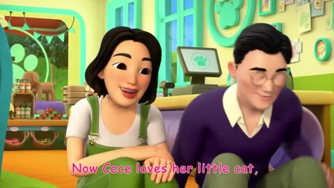 Cece Had a Little Cat | CoComelon Nursery Rhymes & Kids Songs