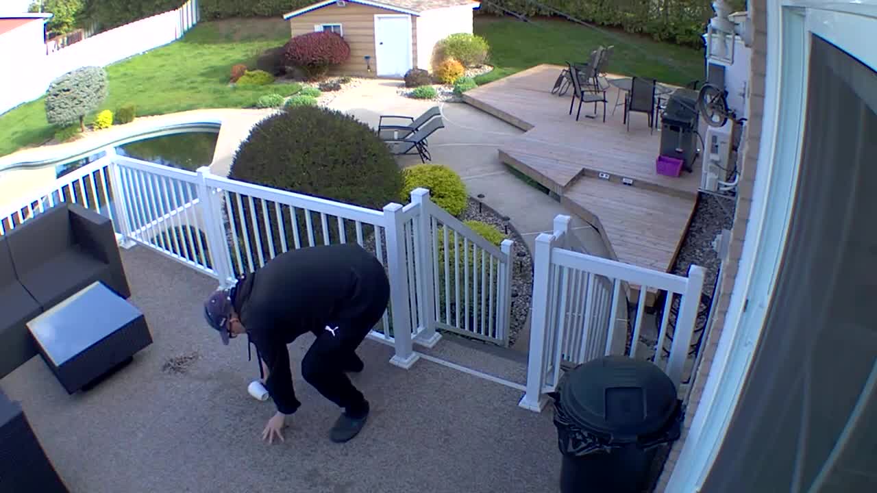 Man Trips On Steps And Drops His Coffee On the Floor While Climbing Up the Stairs