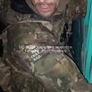 Russian Soldier Caught Being Drunk
