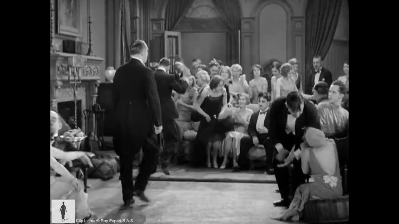 Party Scene from City Lights. | Charlie Chaplin World