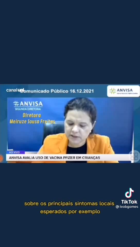Vamos ouvir a Anvisa negacionistas???