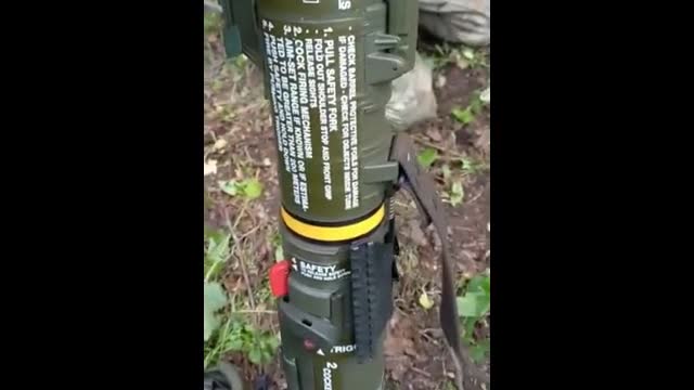 Ukraine War - Captured Swedish-American AT-4 grenade launchers