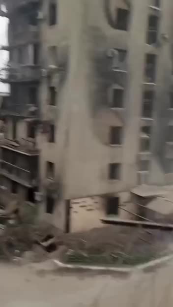 Imagine waking up, opening the window and seeing your destroyed hometown