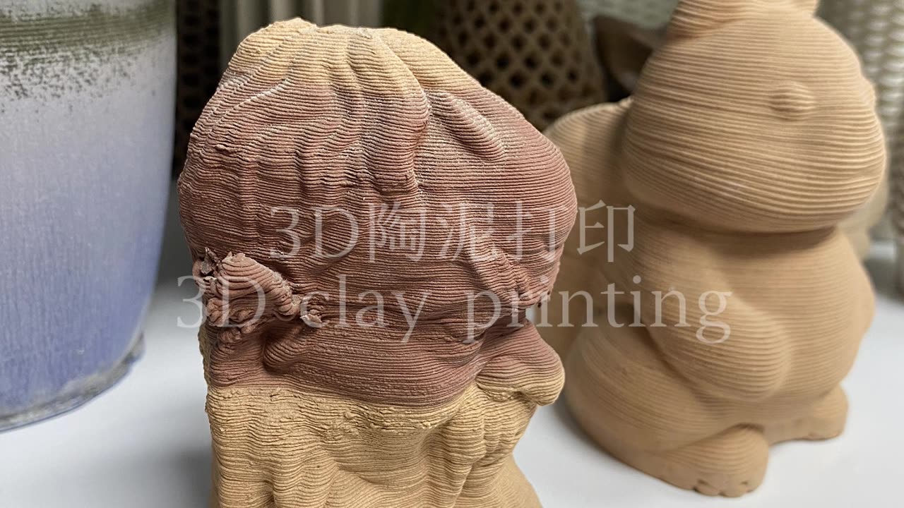 Revolutionize Sculpting with 3D Clay Printing! ??️ #Art #Technology #Innovation #3dprinter