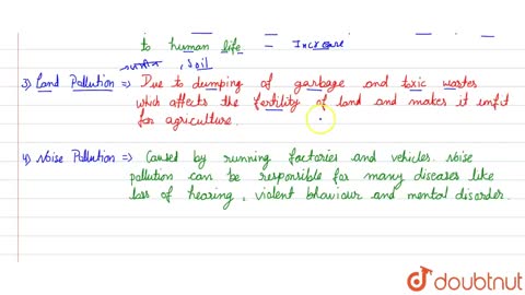 MEANING AND CAUSES OF ENVIRONMENTAL POLLUTION