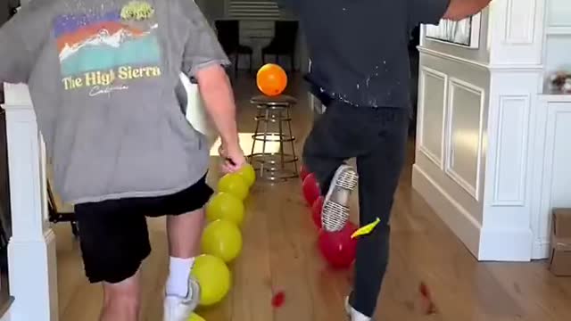 Pop the balloon challenge!