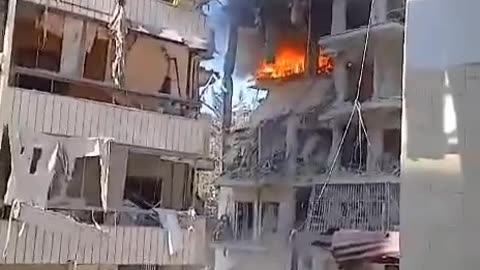 Israeli forces continue their attacks on the civilian packed suburbs of Beirut