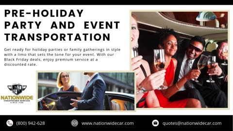 Black Friday Limo Service Deals Luxury and Comfort with Nationwide Chauffeured Services