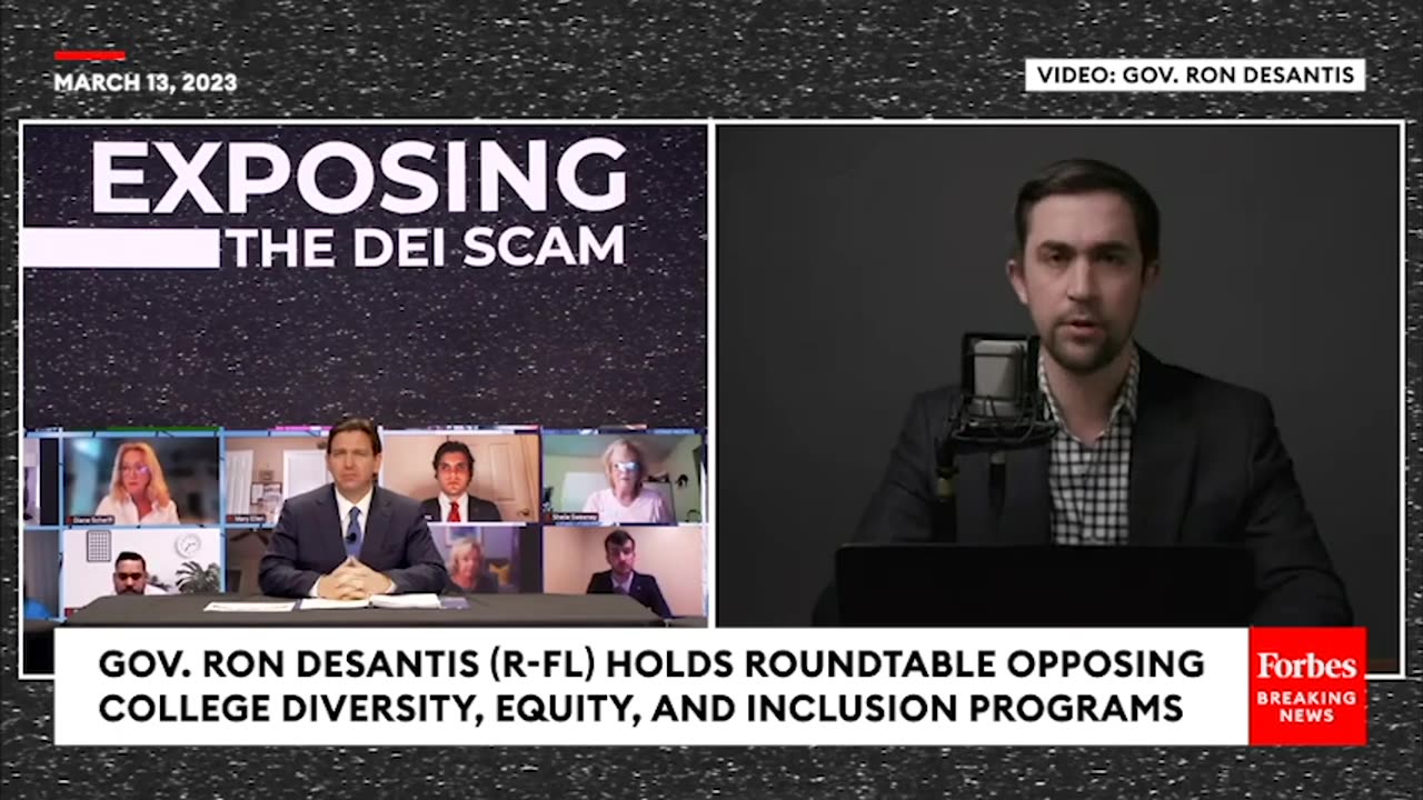 DeSantis Drops The Hammer On The Diversity, Equity, And Inclusion 'Scam' In Colleges