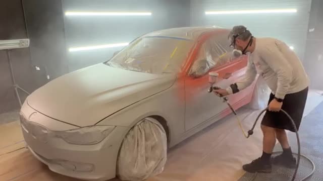 Check out the color coverage with Punchin Peach AirWrap! Follow for part 3!