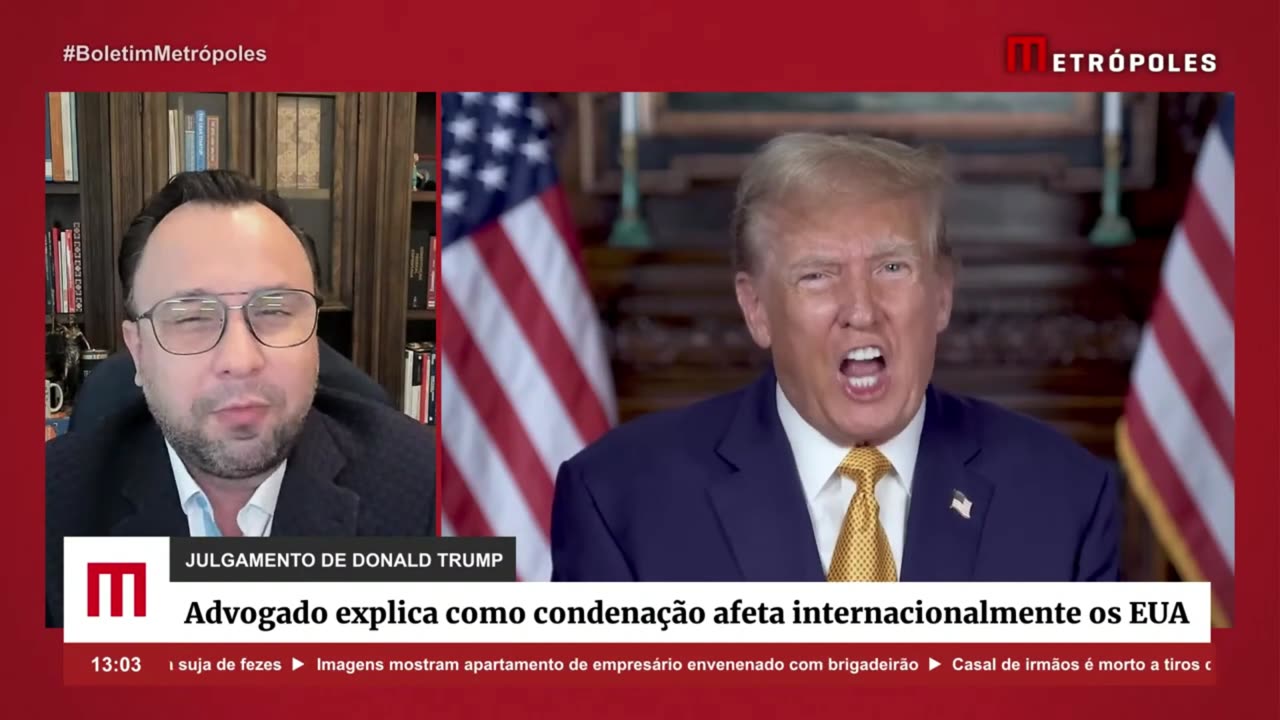 Como a condenação de Trump afeta os Estados Unidos Internacionalmente Entrevista metropole